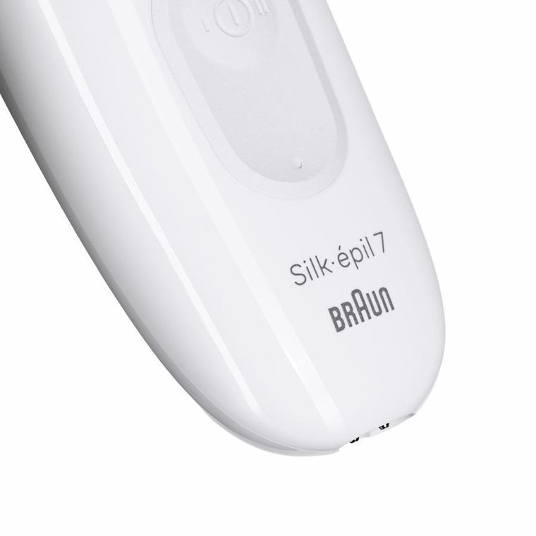 Braun, depilator, biały, SE7-041