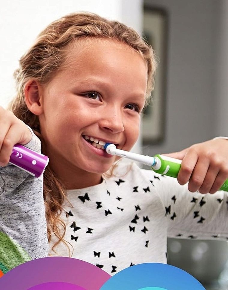 Braun, Oral-B, Junior Pro, szczoteczka elektryczna, zielona