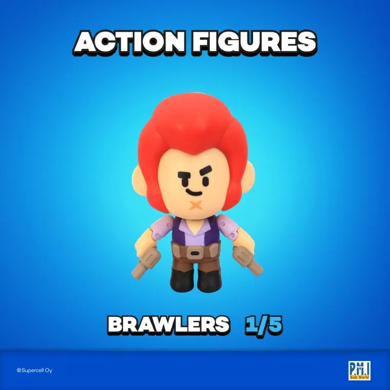 Brawl Stars, Colt, figurki akcji, 11 cm