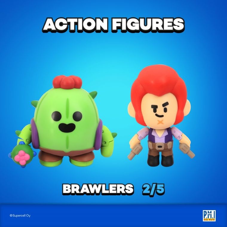 Brawl Stars, figurki akcji, 11 cm, 2 szt.