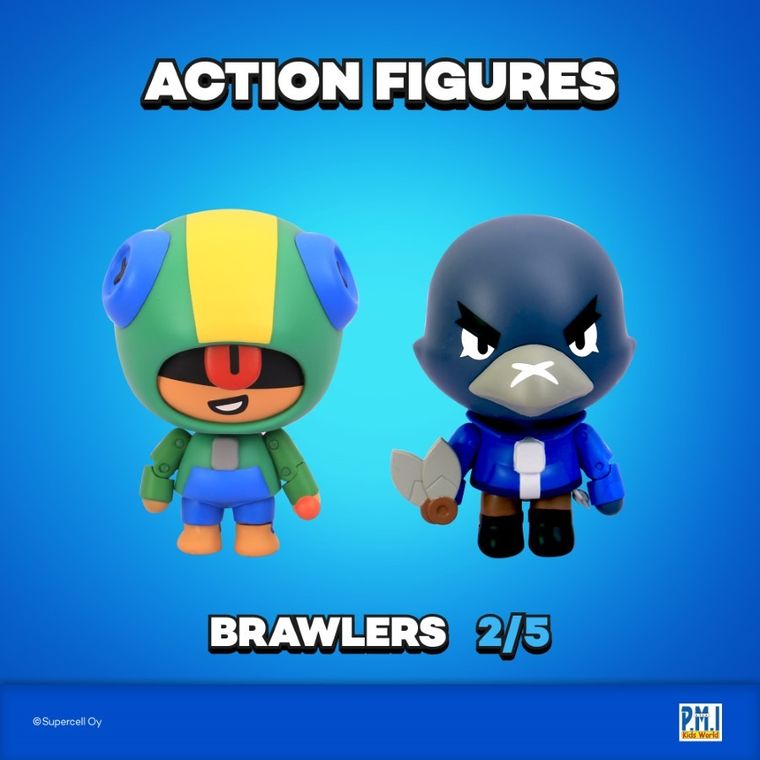 Brawl Stars, figurki akcji, 11 cm, 2 szt.