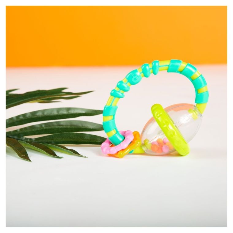 Bright Starts, grzechotka owalna, gryzak