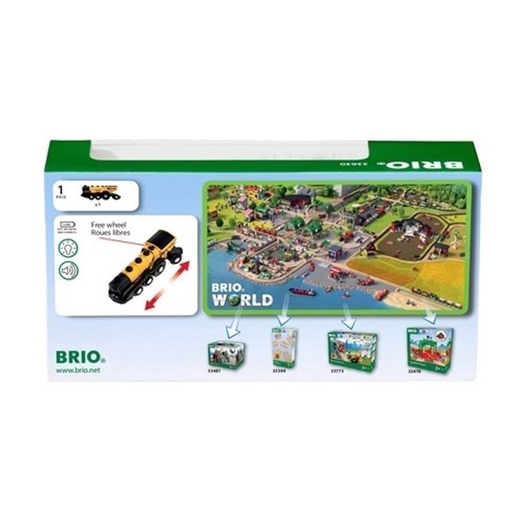Brio, World, Mighty Gold, złota lokomotywa