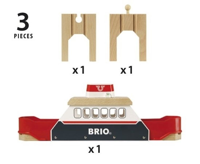 Brio World, Prom kolejowy, światło i dźwięk, zabawka drewniana