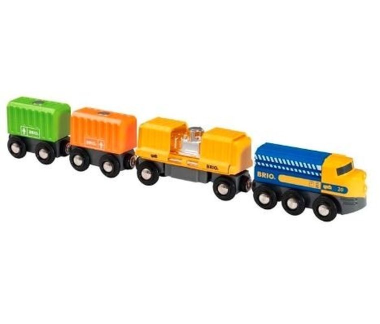 Brio World, trzywagonowy pociąg towarowy