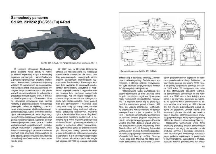 Broń pancerna III Rzeszy. Tom 4. Samochody pancerne