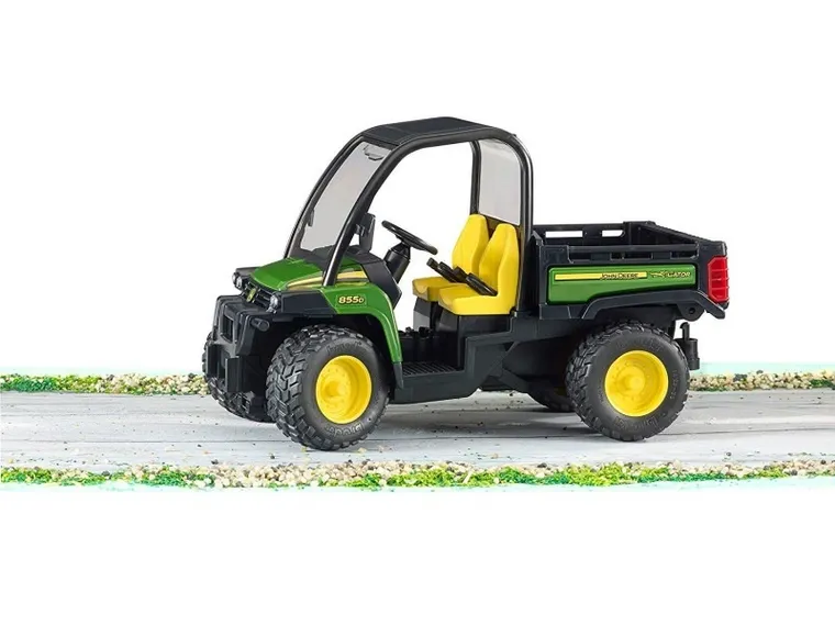 Bruder, John Deere Gator 855D, pojazd wywrotka
