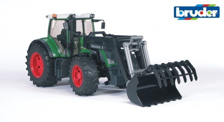 Bruder, Traktor Fendt 936 Vario z ładowarką