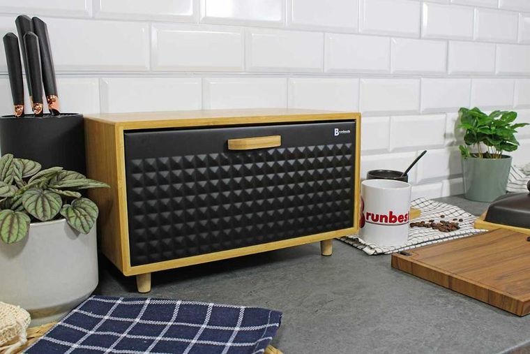 Brunbeste, chlebak, pojemnik bambusowy na pieczywo