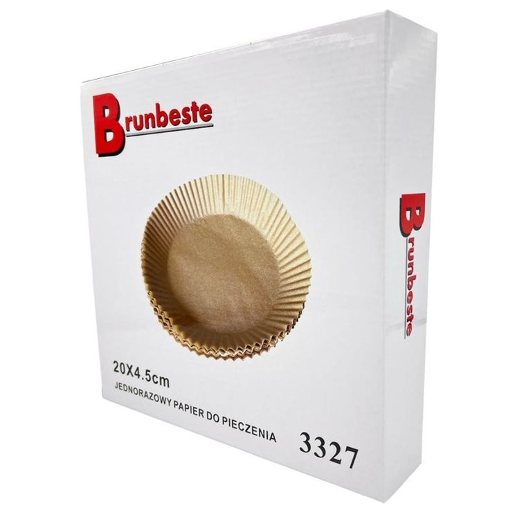 Brunbeste, wkład papierowy do frytownicy, 16 cm, 100 szt.