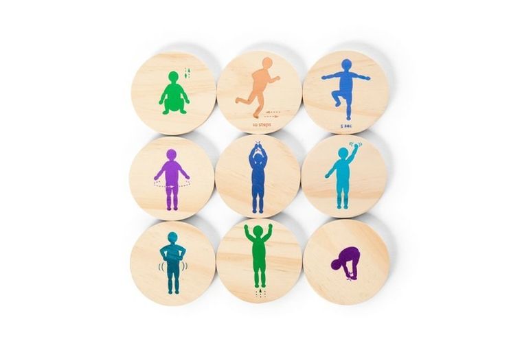 BS Toys, naśladuj ruch, gra logiczna