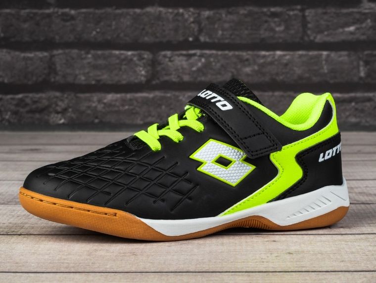 Buty piłkarskie dziecięce, halowe, mix, Lotto Dasher K
