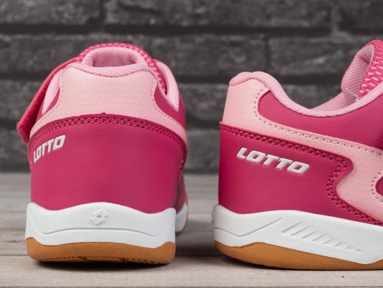 Buty piłkarskie dziecięce, halowe, mix, Lotto Dasher K