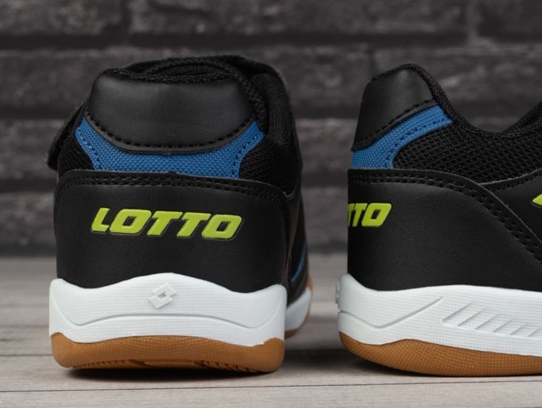 Buty piłkarskie dziecięce, halowe, mix, Lotto Soccera
