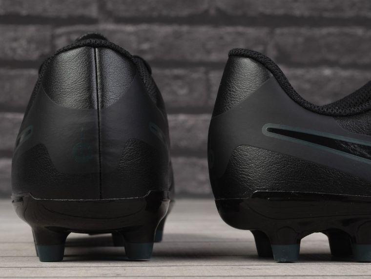 Buty piłkarskie dziecięce, lanki, czarne, Nike Jr Legend 10 Club FG/MG