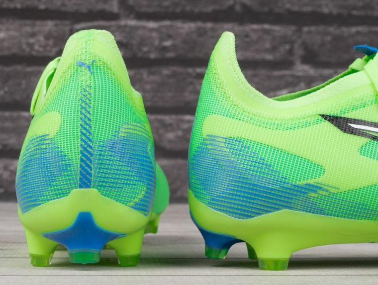 Buty piłkarskie męskie, turfy/lanki, zielone, Puma Ultra 5 Match