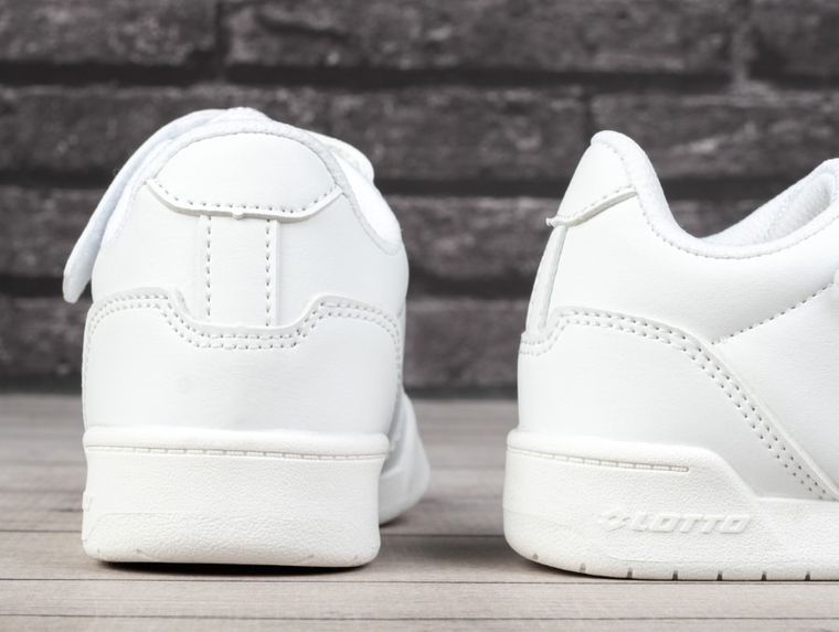 Buty sportowe chłopięce, białe, Lotto