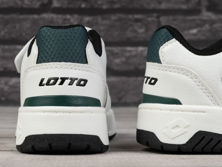 Buty sportowe chłopięce, białe, Lotto Boxscore K