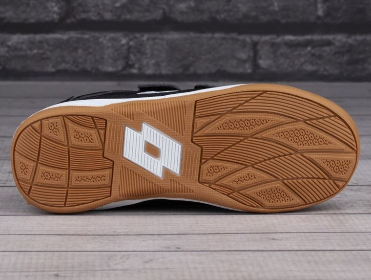 Buty sportowe chłopięce, czarne, Lotto