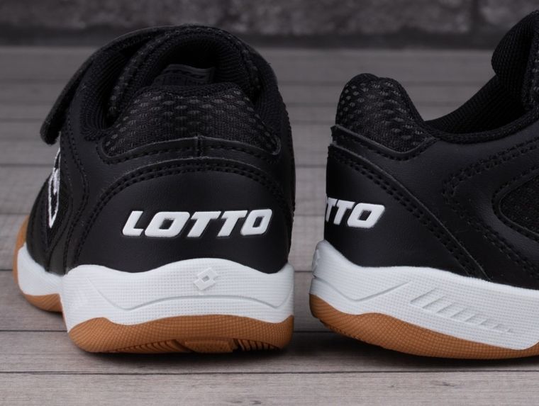 Buty sportowe chłopięce, czarne, Lotto