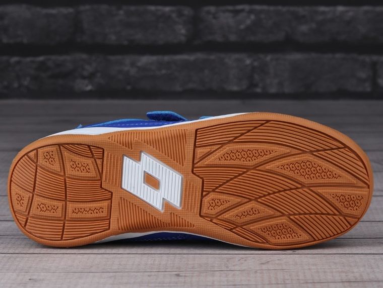 Buty sportowe chłopięce, niebieskie, Lotto