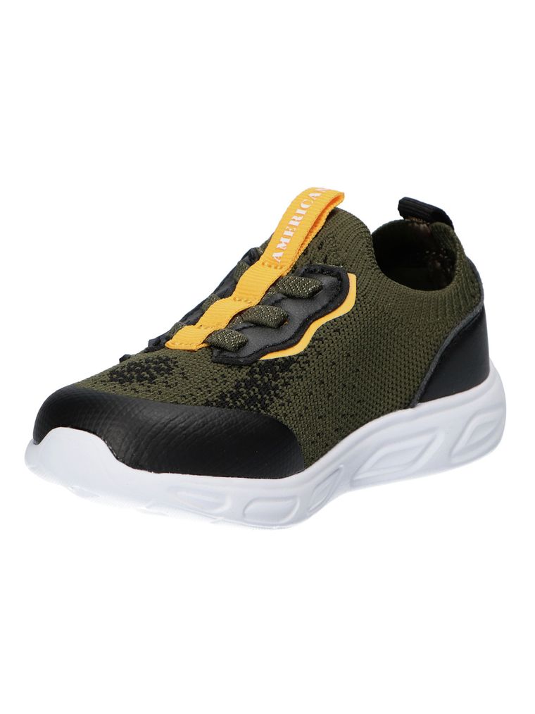 Buty sportowe chłopięce, zielone, American Club