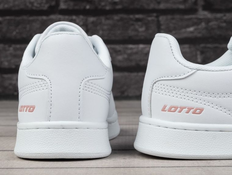 Buty sportowe damskie, białe, Lotto Jambol