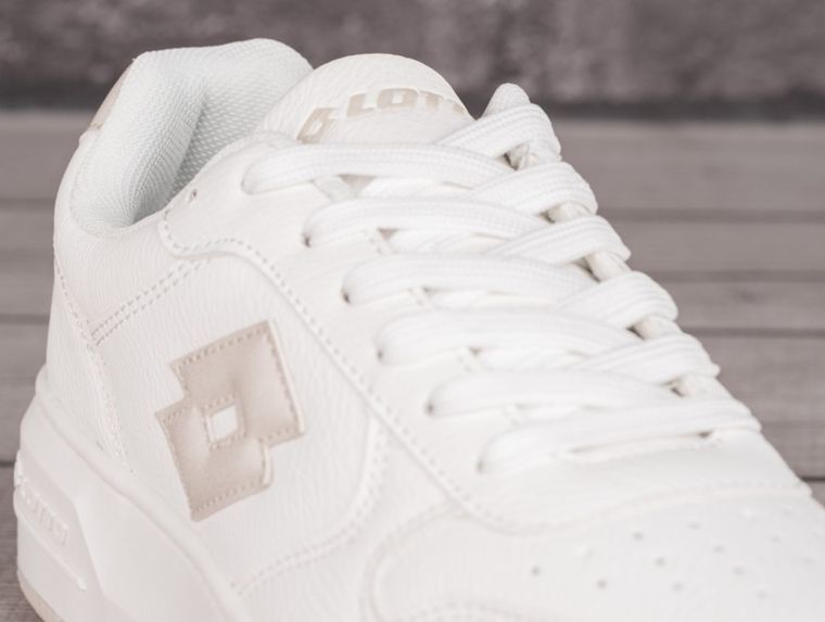 Buty sportowe damskie, białe, Lotto Paliot