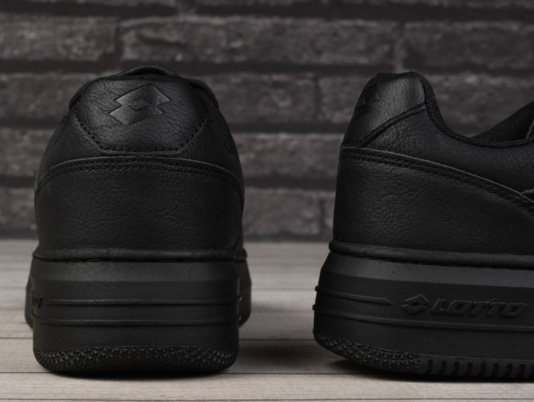 Buty sportowe damskie, czarne, Lotto Paliot