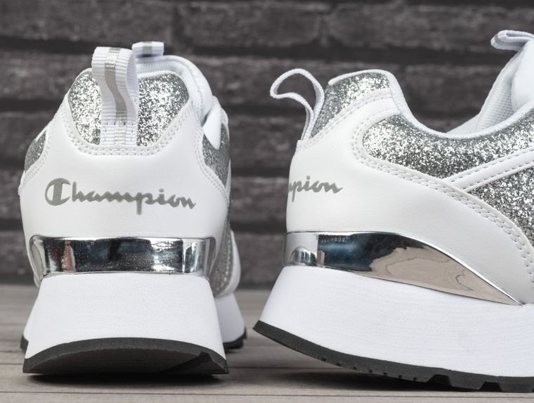 Buty sportowe damskie, do biegania, mix, Champion RR Champ Platform Sparkle