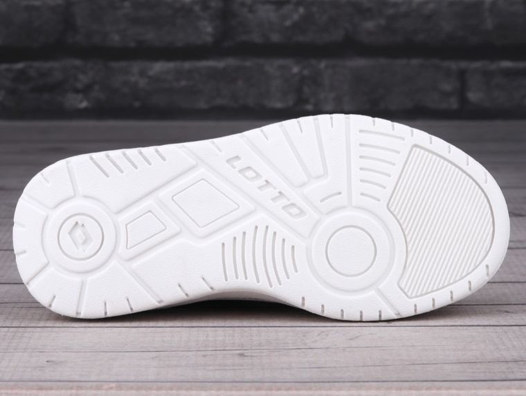 Buty sportowe dziecięce, białe, Lotto Groovn