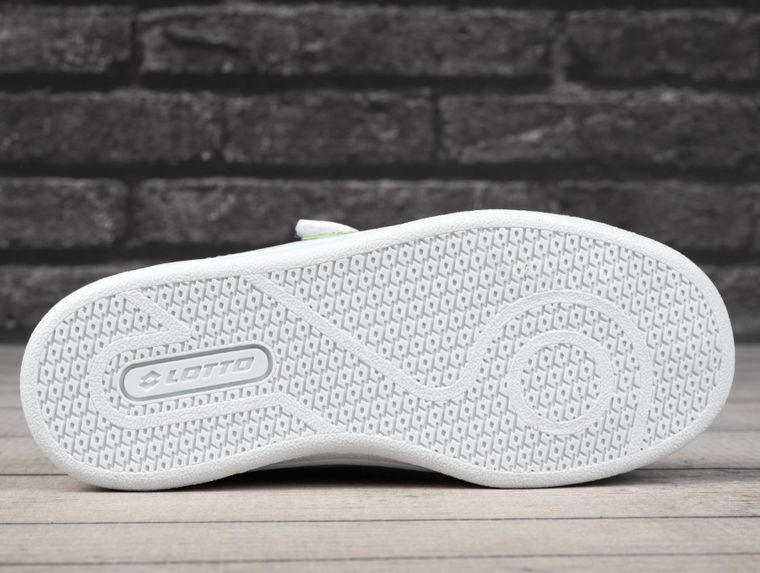 Buty sportowe dziecięce, białe, Lotto Jambol