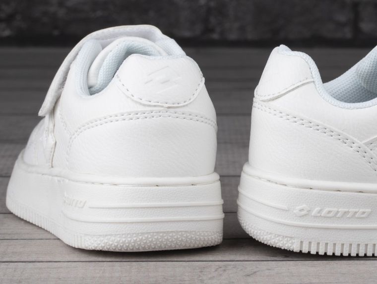 Buty sportowe dziecięce, białe, Lotto Paliot OC K