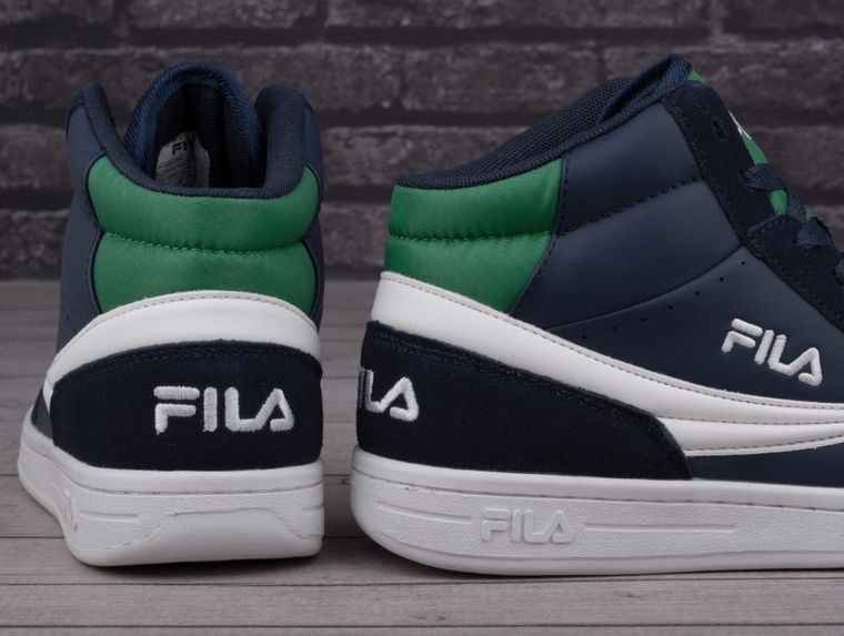 Buty sportowe dziecięce, mix, Fila Crew Velcro Mid Teens