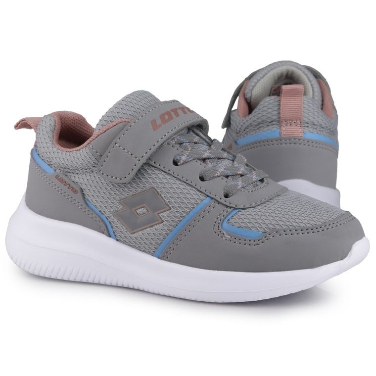 Buty sportowe dziecięce, szare, Lotto Combine