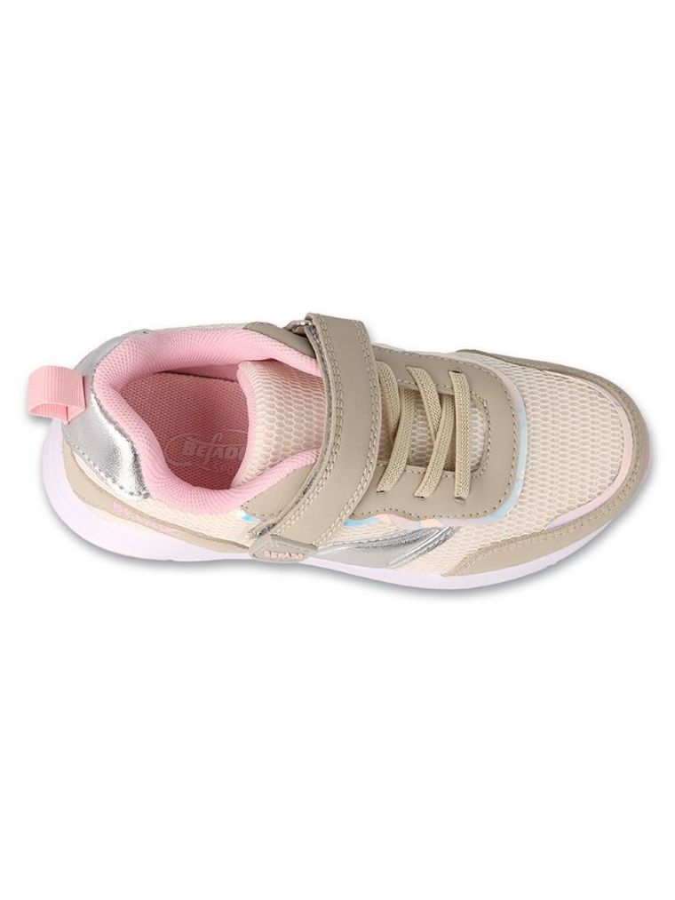 Buty sportowe dziewczęce, beżowe, Befado