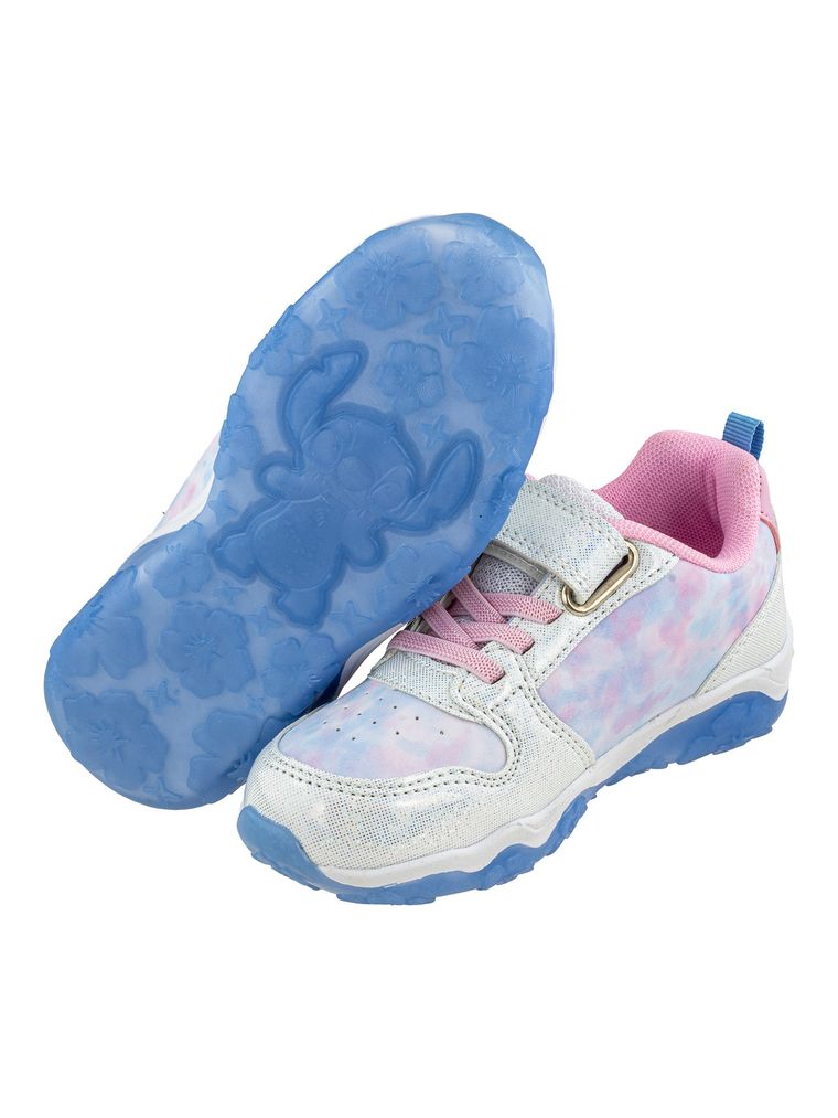 Buty sportowe dziewczęce, białe, Lilo i Stitch, Leomil