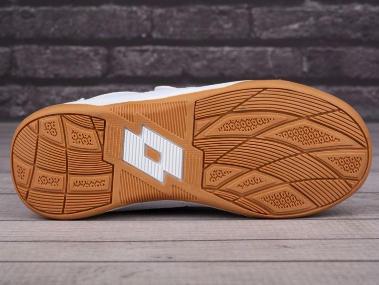 Buty sportowe dziewczęce, białe, Lotto