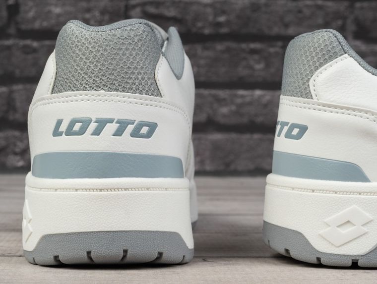 Buty sportowe męskie, białe, Lotto Boxscore