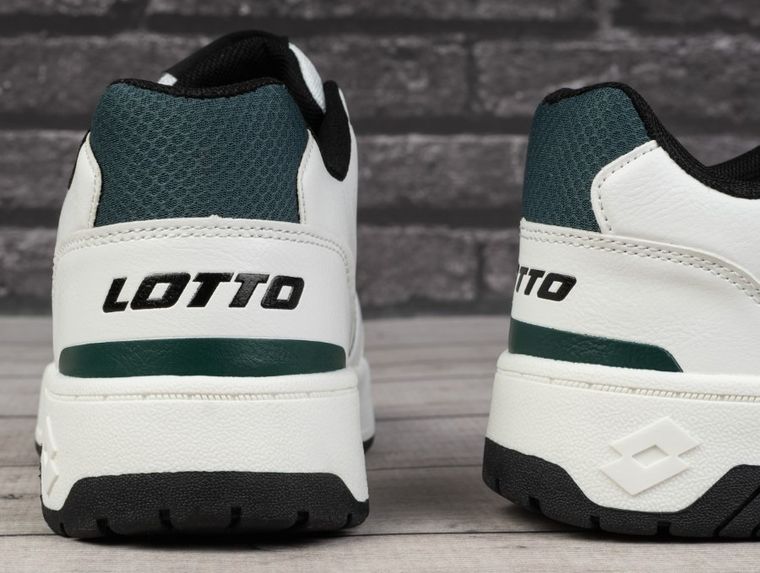 Buty sportowe męskie, białe, Lotto Boxscore