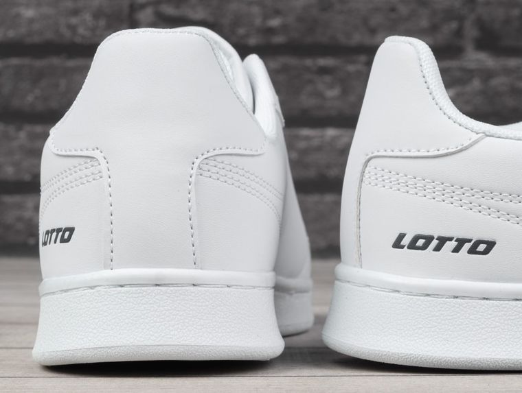 Buty sportowe męskie, białe, Lotto Jambol