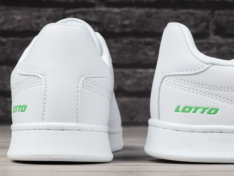 Buty sportowe męskie, białe, Lotto Jambol