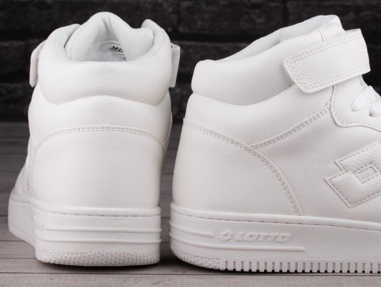 Buty sportowe męskie, białe, Lotto Paliot