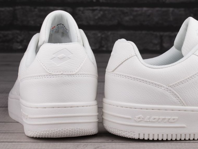Buty sportowe męskie, białe, Lotto Paliot OC