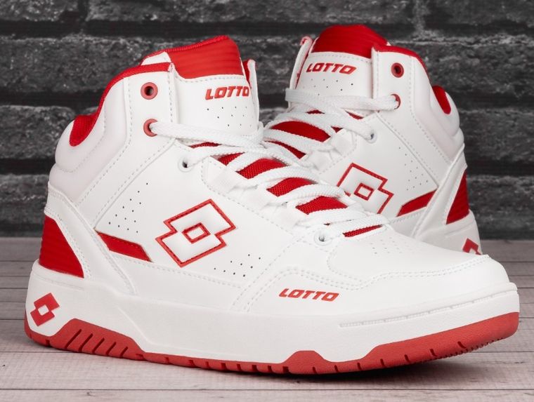 Buty sportowe męskie, białe, Lotto Pivoot