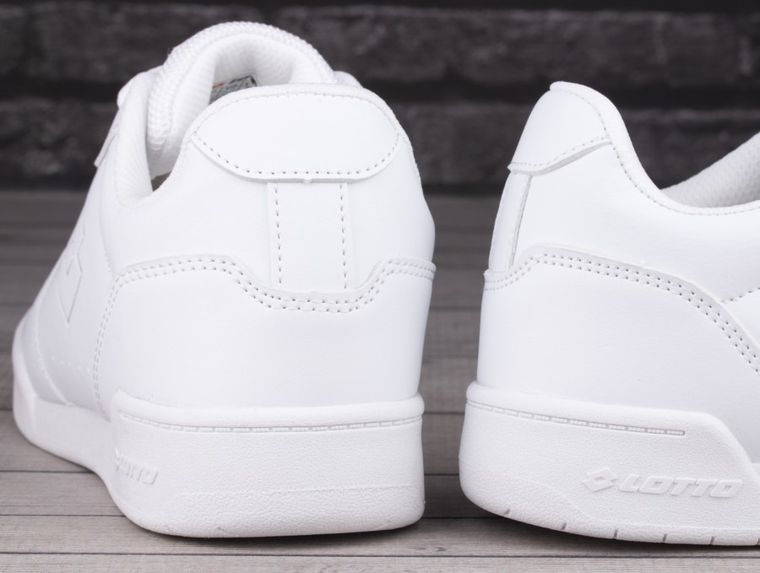 Buty sportowe męskie, białe, Lotto Titanis