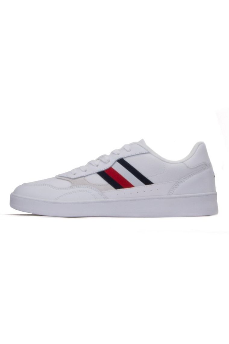 Buty sportowe męskie, białe, Tommy Hilfiger
