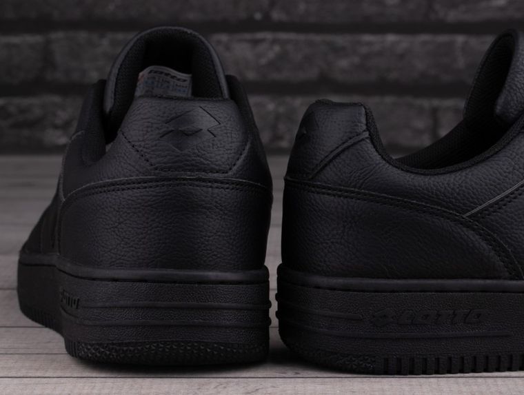 Buty sportowe męskie, czarne, Lotto Paliot