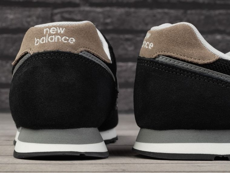 Buty sportowe męskie, czarne, New Balance