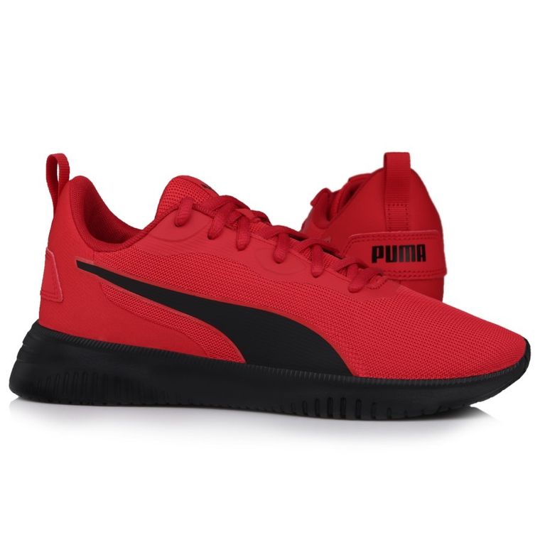 Buty sportowe męskie, czerwone, Puma Flyer Flex